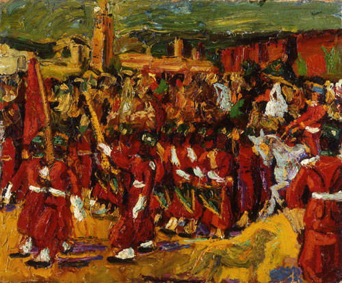 Marrakech, le cortège du grand Bey